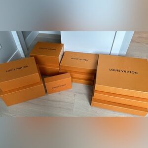 11 Assorted Louis Vuitton Boxes